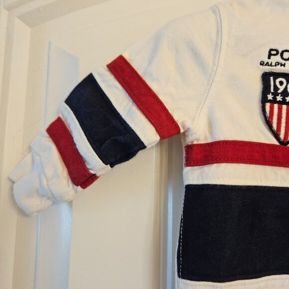 Sale 🎉🥳 4/$25 or $10Baby Boy Polo Shirt Size 0-3moths - Picture 4 of 5